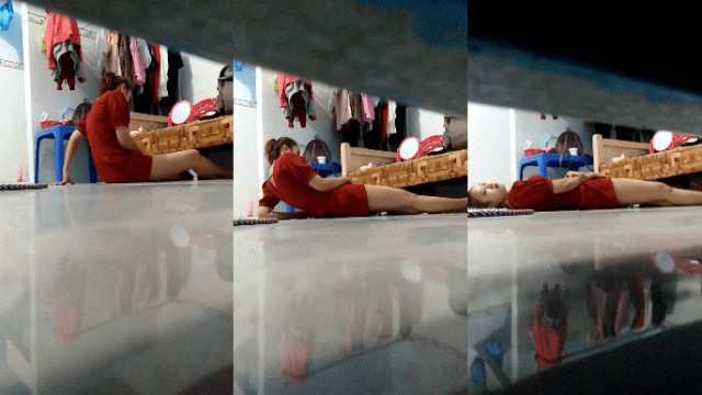 Quay lén em gái hàng xóm - VLXX.AS