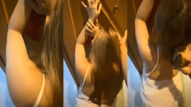 Vợ mới đi tập gym về đã bị doggy ngay cửa - VLXX.AS